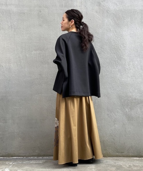 「BEARDSLEY」 長袖カットソー FREE ブラック レディース_画像4