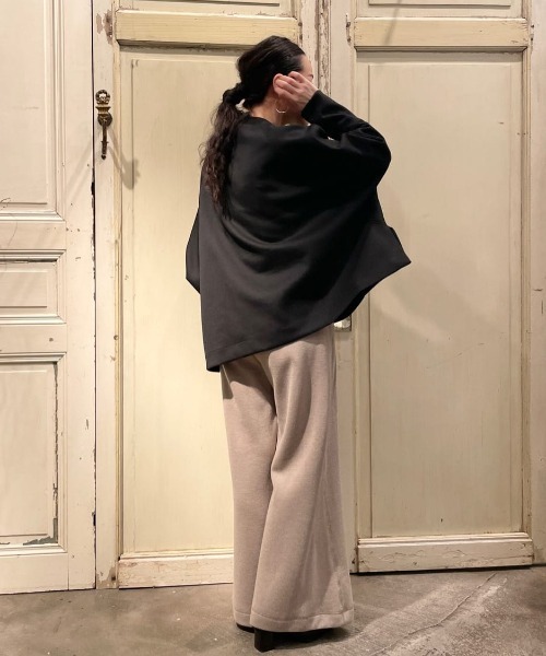 「BEARDSLEY」 長袖カットソー FREE ブラック レディース_画像6