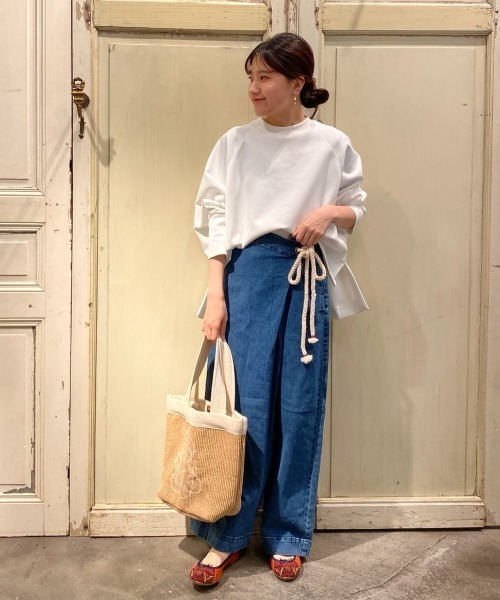 「BEARDSLEY」 長袖カットソー FREE ブラック レディース_画像7