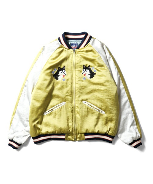 houstonスカジャン極美品 HOUSTON（ヒューストン） スカジャン 別珍スカジャン(DEER) メンズ