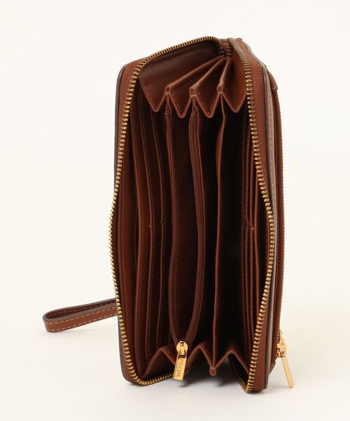 FOSSIL（フォッシル） 長財布 財布 長財布 レディース レザー ブラウン 