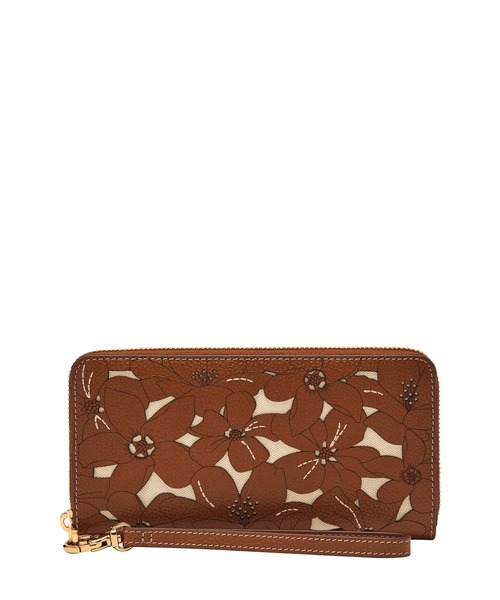 FOSSIL（フォッシル） 長財布 財布 長財布 レディース レザー ブラウン 