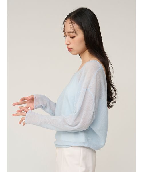 SNIDEL（スナイデル） ニット セーター 2WAYベビーアルパカニットプル