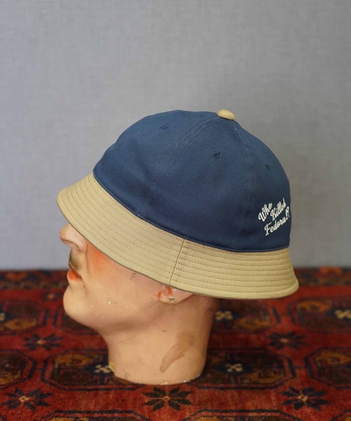 Mr.FATMAN 帽子 ハット メンズ TWO TONE EMBROIDERY HAT メンズ