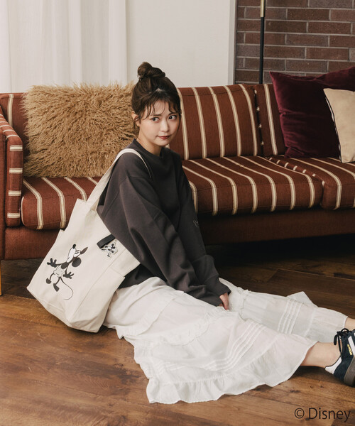 「FREAK'S STORE」 長袖カットソー MEDIUM ブラック レディース_画像7