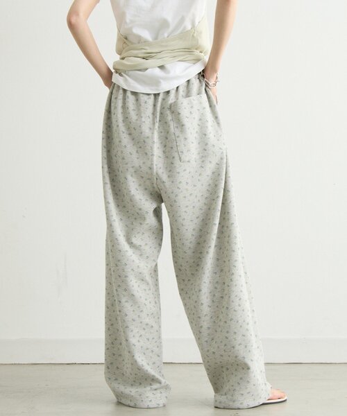 スウェットパンツ ジャージ 「UNISEX」「シルエット調整可」ピグメント加工ワッフルイージーパンツ/WEB限定カラーあり レディース メンズの画像