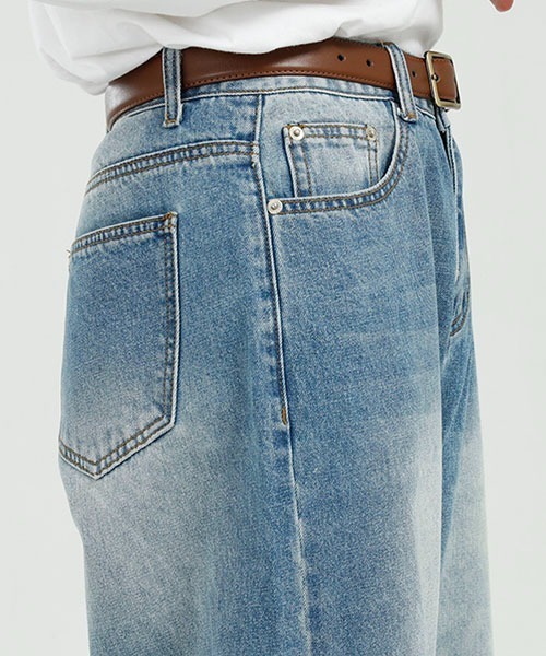 「WESTBOY」 デニムパンツ X-LARGE ブルー メンズ_画像6