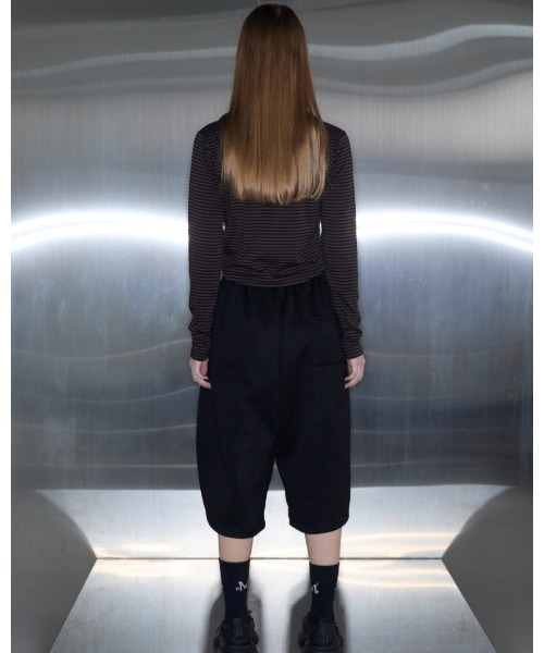 MUCENT（ムセント） パーカー 「UNISEX」MUCENT／2WAYボーダージップ