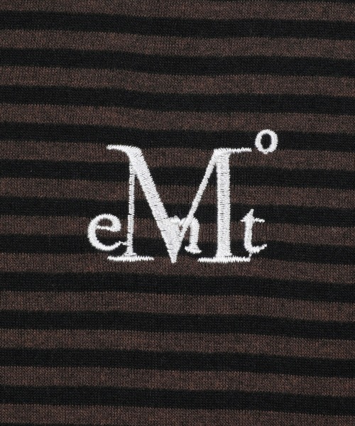 MUCENT（ムセント） パーカー 「UNISEX」MUCENT／2WAYボーダージップ
