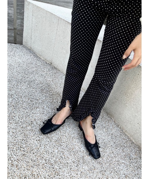 「JUMELLE」 パンツ MEDIUM ブラック レディース_画像3