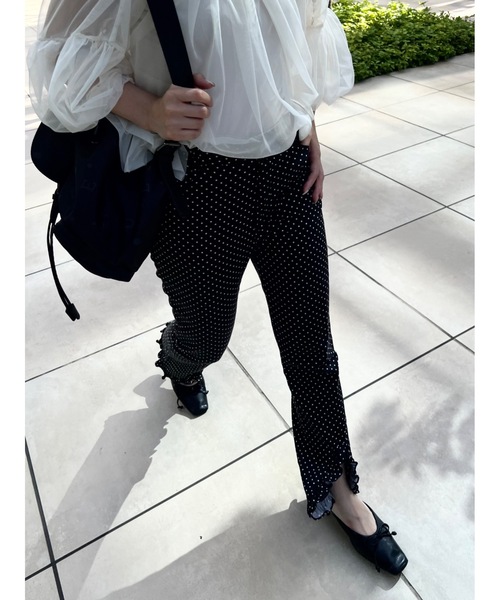 「JUMELLE」 パンツ MEDIUM ブラック レディース_画像5