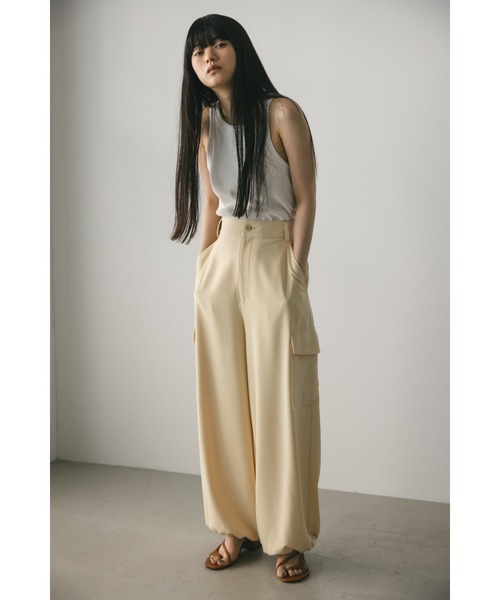 「STYLEMIXER」 カーゴパンツ SMALL ベージュ レディース_画像5