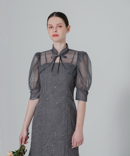 「Leja」 コンビワンピース SMALL ブラック レディースの画像