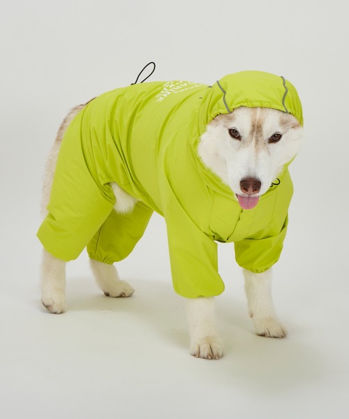 andblank 犬用レインコート 6XL イエロー MANDARINE BROTHERS（マンダリンブラザーズ） レインコート カッパ