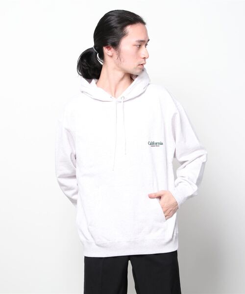 「California General Store」 プルオーバーパーカー M ライトグレー メンズ