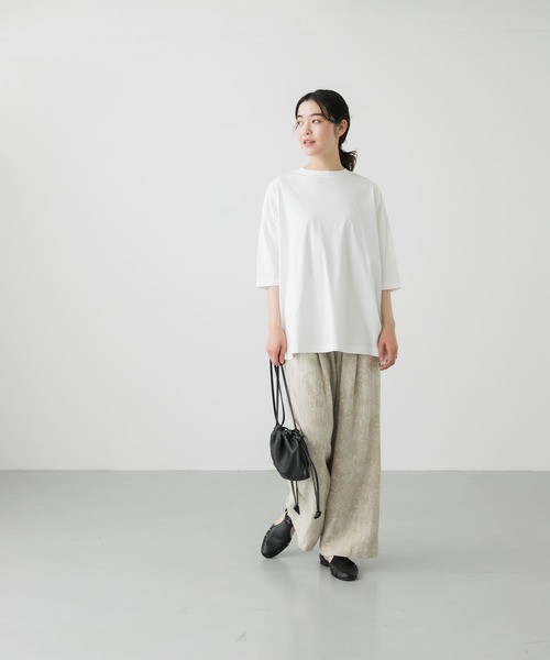 「かぐれ」 半袖Tシャツ FREE ホワイト レディース_画像5