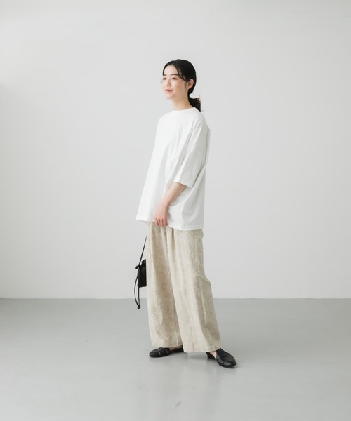 「かぐれ」 半袖Tシャツ FREE ホワイト レディース_画像6