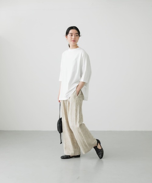 「かぐれ」 半袖Tシャツ FREE ホワイト レディース_画像7