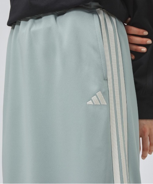 adidas（アディダス） ロング スカート スリーストライプス DK アイ