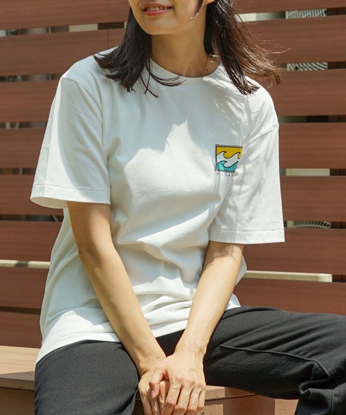「BILLABONG」 半袖Tシャツ SMALL オフホワイト メンズ_画像8