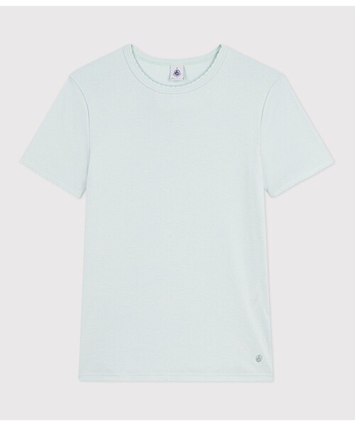 PETIT BATEAU（プチバトー） tシャツ 半袖 ポワンココット半袖Tシャツ