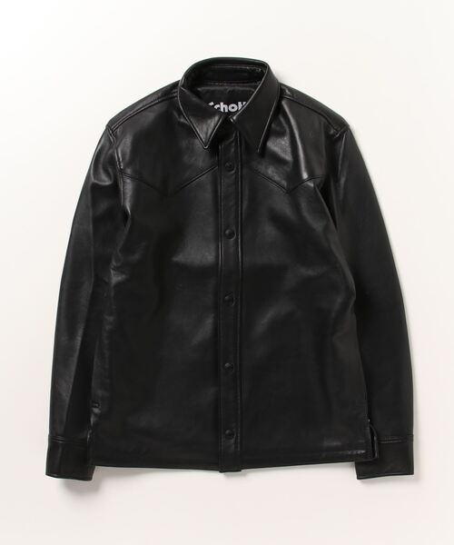 「Schott」 レザージャケット M ブラック メンズ_画像2