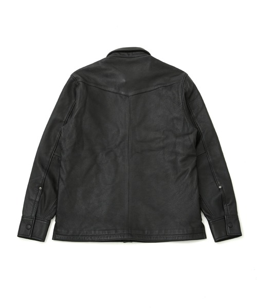 「Schott」 レザージャケット M ブラック メンズ_画像3