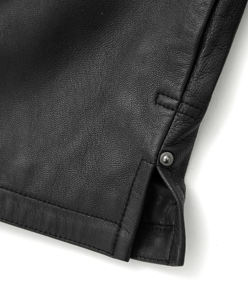 「Schott」 レザージャケット M ブラック メンズ_画像7