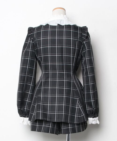 「Secret Honey」 セットアップ MEDIUM ブラックミックス レディース_画像3