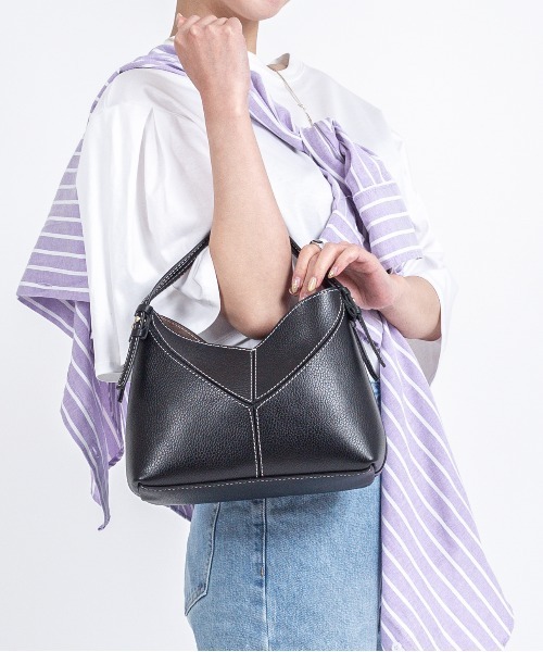 Aulentti バッグ AULENTTI（オーレンティ） 2WAY レザー ショルダートート バッグ