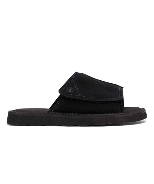 Clarks レザースライドサンダル Clarks（クラークス） サンダル メンズ Solsbury Slide ソールズベリー