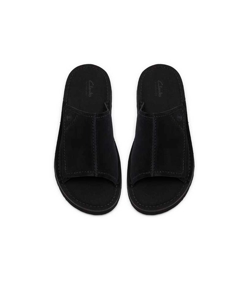 Clarks レザースライドサンダル Clarks（クラークス） サンダル メンズ Solsbury Slide ソールズベリー