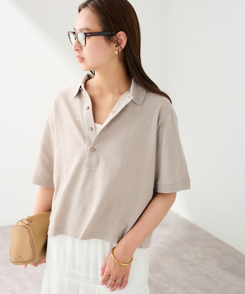 FRAMeWORK（フレームワーク） tシャツ LOEFF/ロエフ 別注リネン