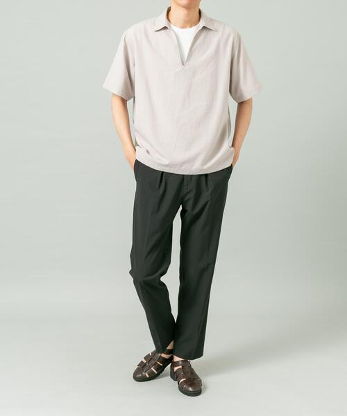 パンツ 「WEB限定」「XLサイズあり」「吸水速乾」Air Stretch イージースラックス メンズの画像