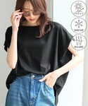tシャツ 「ベストヒット」二の腕すっきり見えカ...の詳細画像4