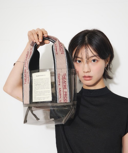 【新品未使用タグ付】On チャック付きトートバッグ 35L THEATRE PRODUCTS（シアタープロダクツ） トートバッグ 小さめ