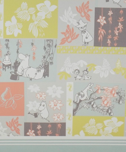 傘 MOOMIN ムーミン ジャンプ傘 半透明 雨傘 パッチワーク柄 レディース メンズ | MOOMIN | 06