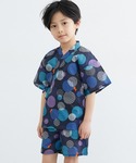 浴衣 「男の子・女の子」甚平スーツ「綿100%...の詳細画像1