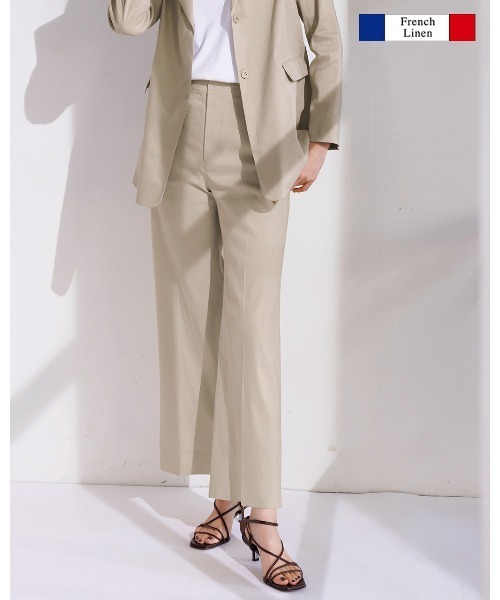 DoCLASSE ワイドパンツ & ストレッチパンツ　5点セット ドゥクラッセ（DoCLASSE） ワイドパンツ パンツ フレンチ麻ストレッチ