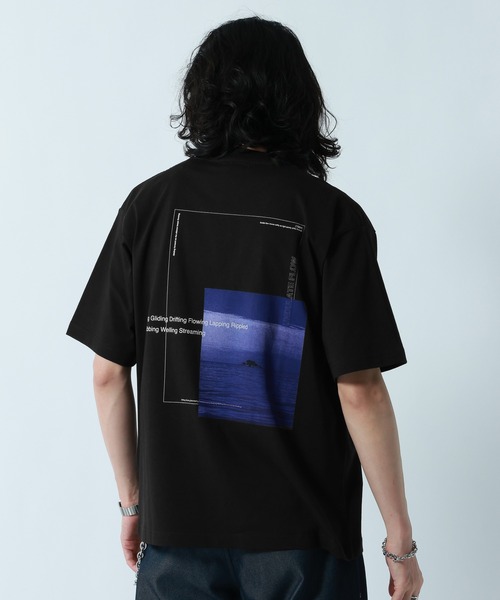RAGEBLUE（レイジブルー） tシャツ Back Photo Print T-Shirt/バック