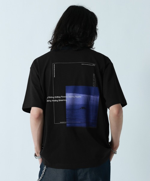 RAGEBLUE（レイジブルー） tシャツ Back Photo Print T-Shirt/バック