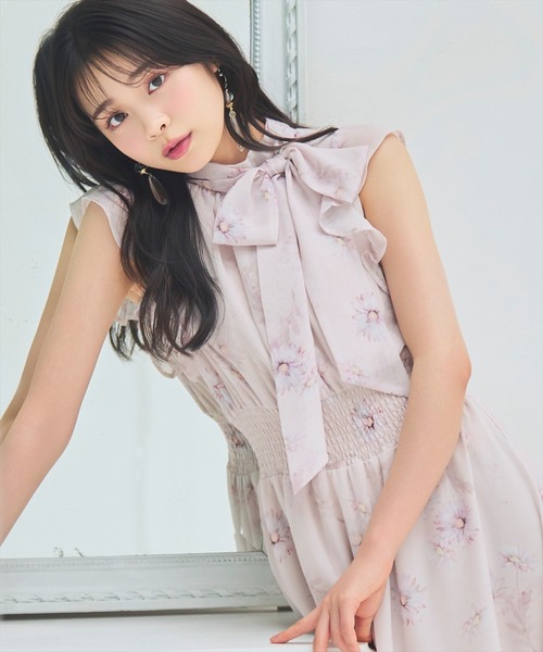 WILLSELECTION（ウィルセレクション） ワンピース 夏 リボンネック