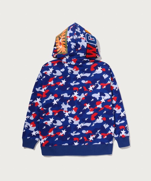 A BATHING APE（アベイシングエイプ） パーカー STA STRIKE CAMO SHARK