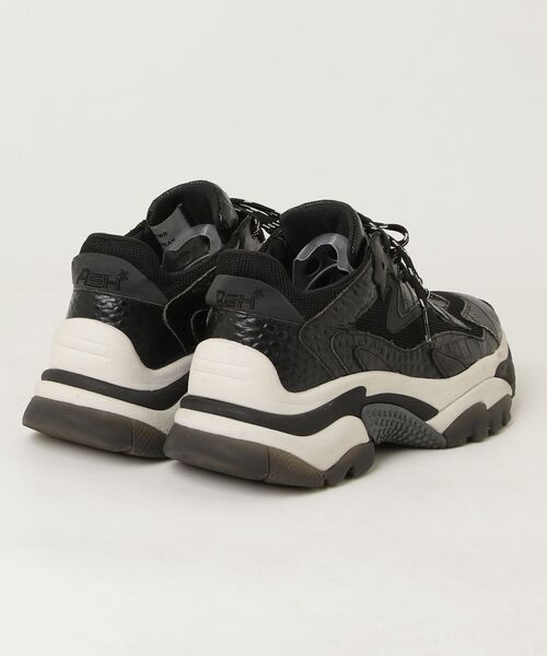 「ASH」 ローカットスニーカー 38 ブラック レディース_画像2