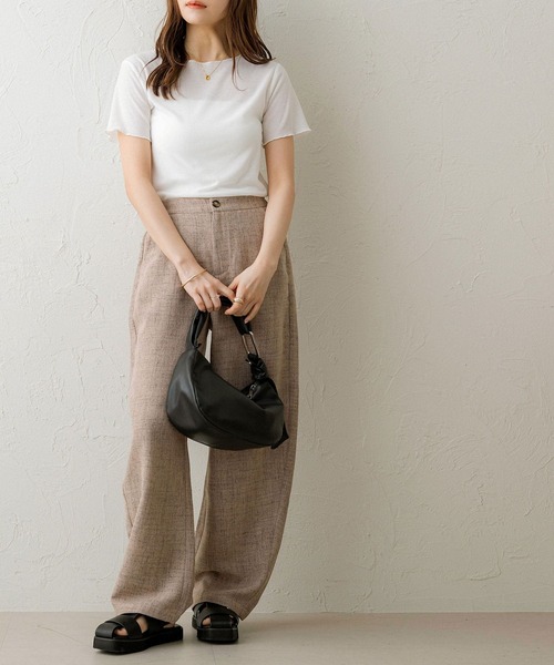 「NOAHL」 パンツ S ライトベージュ レディース_画像8