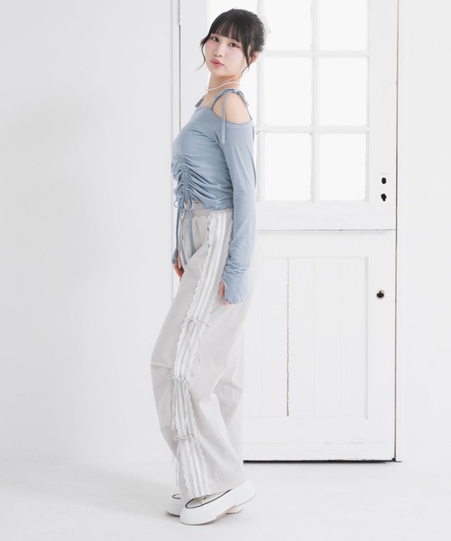 「DearMyLoveRose」 カーゴパンツ SMALL ブラック レディース_画像5