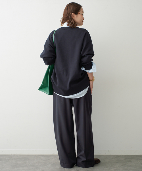 スラックス パンツ *Easy Wide スラックス (stripe) レディース | Deuxieme Classe | 16