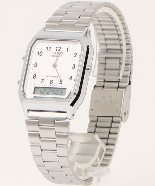 CASIO 腕時計 カシオ/ アナログ デジタルウォッチ メタルバンド 日常