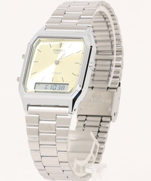【希少品】カシオ　アナログ腕時計　新品　国内未発売　ステンレスモデル CASIO（カシオ） 腕時計 カシオ / アナログ デジタルウォッチ メタル