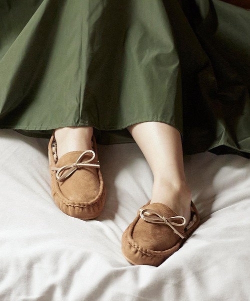 【美品】SEBAGOdocksides デッキシューズ　モカシン 24.5 KOBE LETTUCE（神戸レタス） デッキシューズ モカシン リボン紐ファー